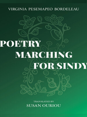 cover image of Poetry Marching for Sindy